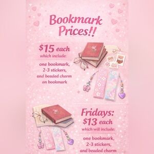 Bookmark Prices